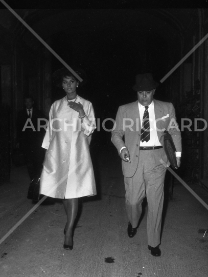 Sophia Loren - 1966 - con Carlo Ponti - 327