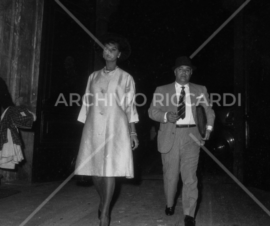 Sophia Loren - 1966 - con Carlo Ponti - 332