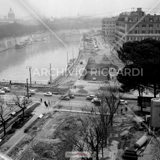 Sottopassaggio sul Lungotevere  Arch.6019-1964 DSC5830