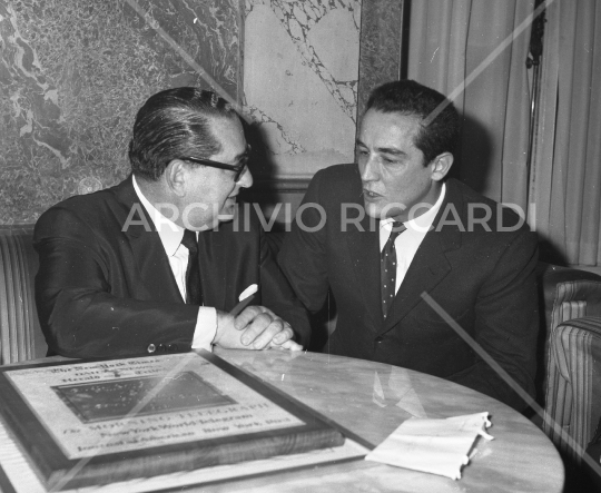 Vittorio Gassman - 1963 - 171 - alla sede della Stampa Estera